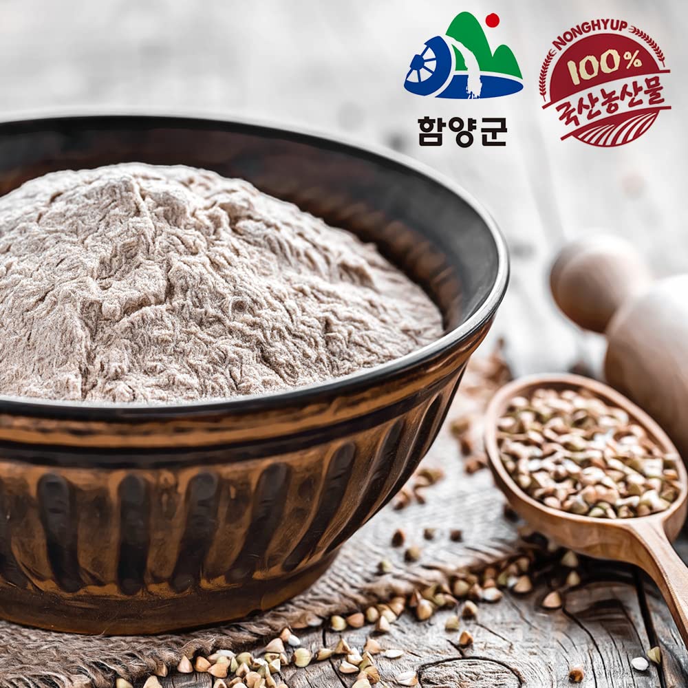 함양농협 - 하늘가애 메밀가루 (500g)<br>유통기한 : 2025년 3월 15일