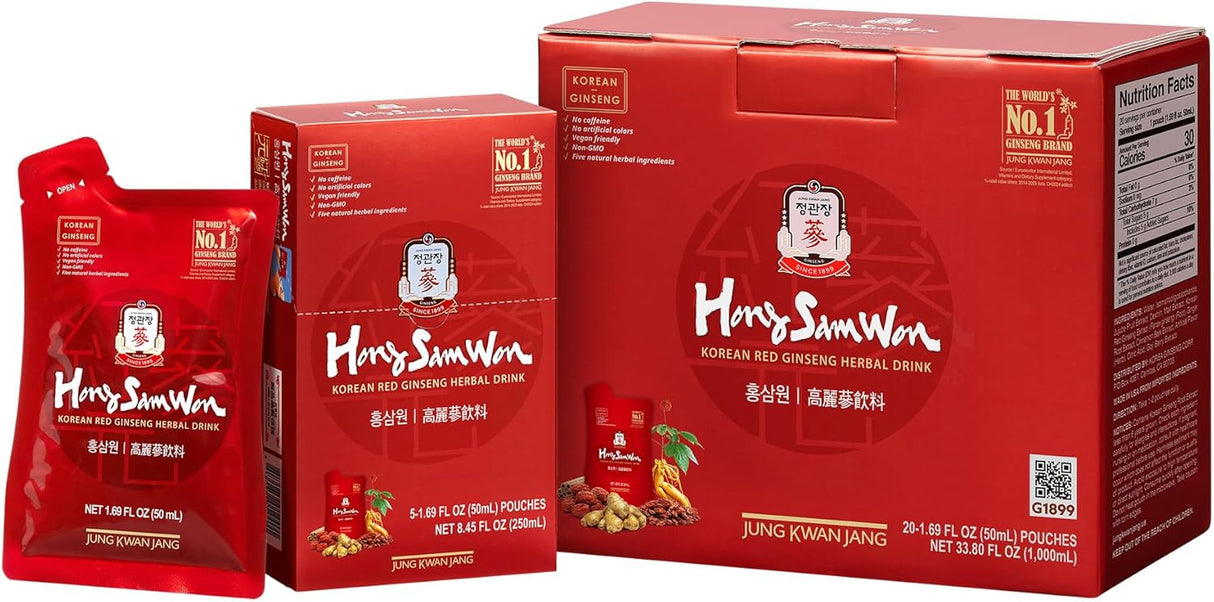 Cheong Kwan Jang Red Ginseng Extract (Select Quantity)