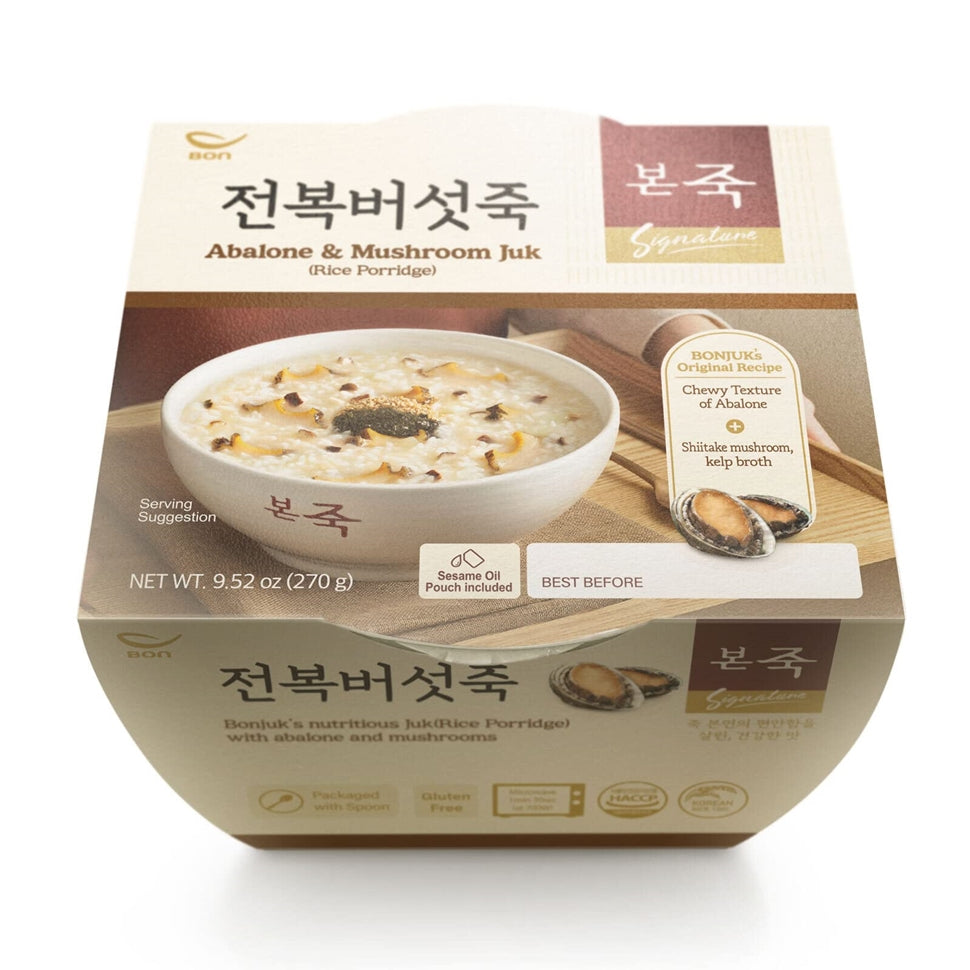 Bonjuk Abalone Mushroom Porridge 270g