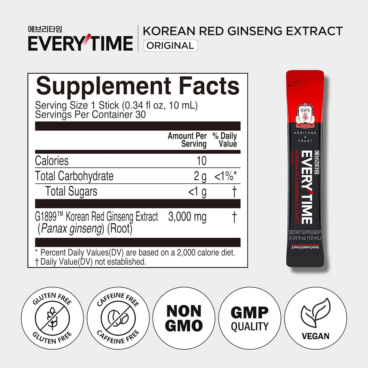 Cheong Kwan Jang Everytime Original (10ml x 30 sticks)