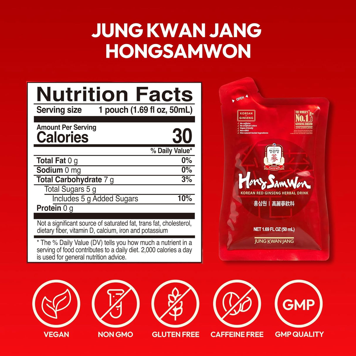 Cheong Kwan Jang Red Ginseng Extract (Select Quantity)