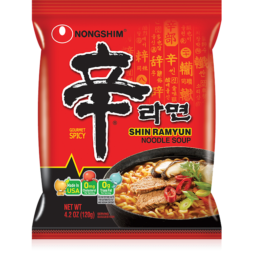 Nongshim Shin Ramyun 120g * 4-Pack Multi-Pack - Limited to 2 packs per order
