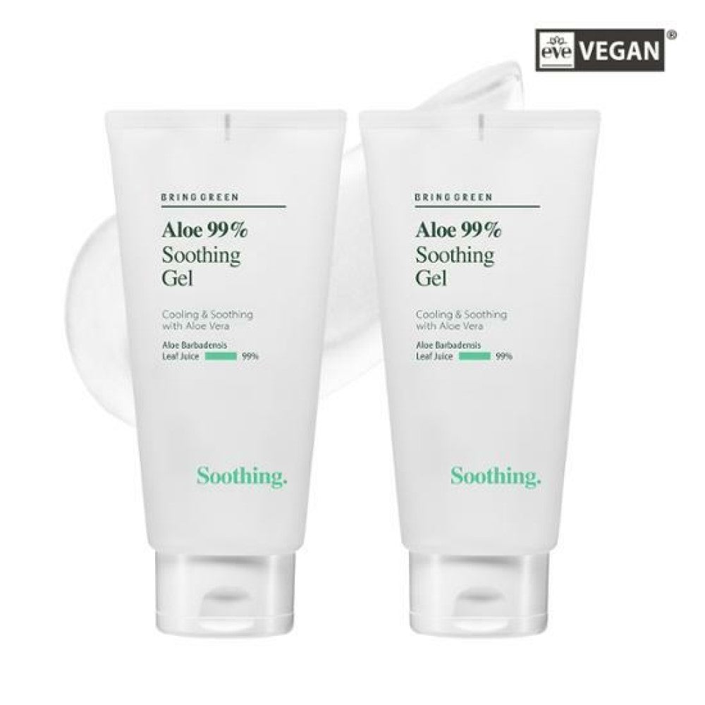 Bring Green Aloe 99% Soothing Gel 300mL Double Set