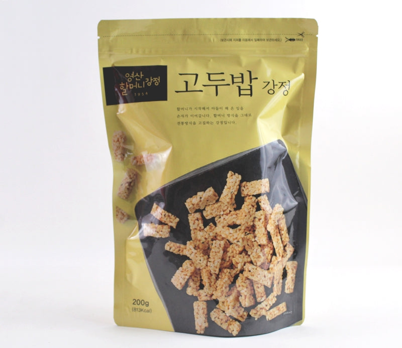 Yeongsan Grandma Steamed Rice Gangjeong 200g