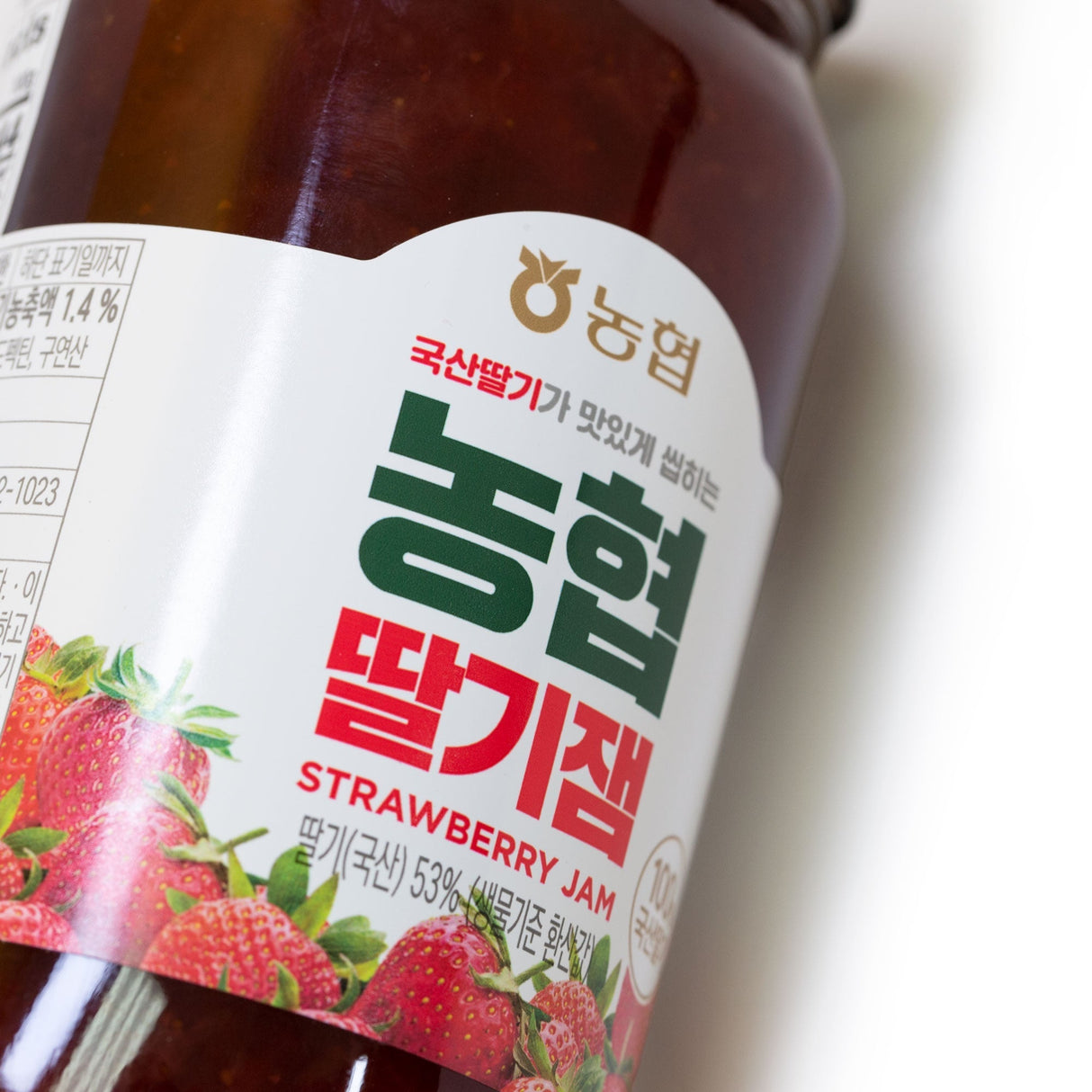 농협 - 국산 딸기가 맛있게 씹히는 딸기잼 (370g)
