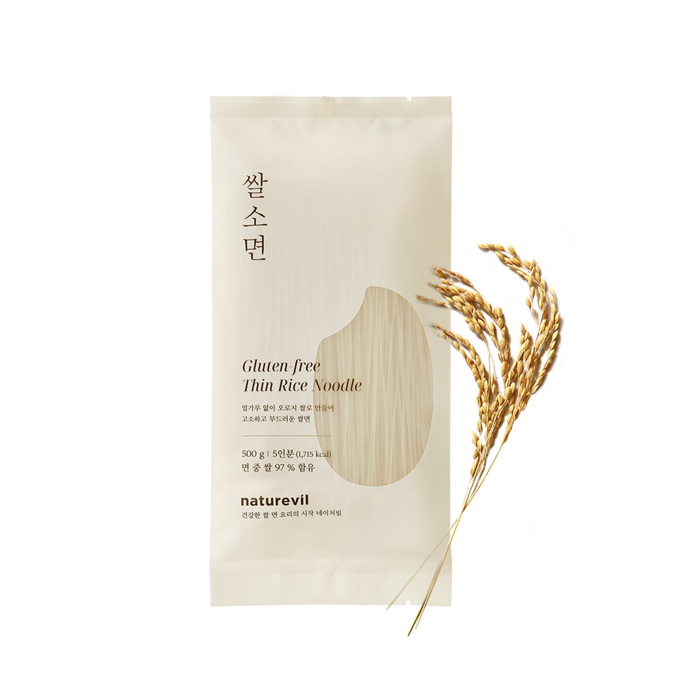 NATUREVIL Gluten-Free Thin Rice Noodles (Somyeon) 500g