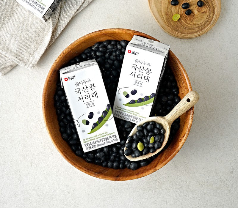 Kkotma Soy Milk Domestic Seoritae 99.8% (190ml x 24 packs) Expiration Date: March 20, 2026