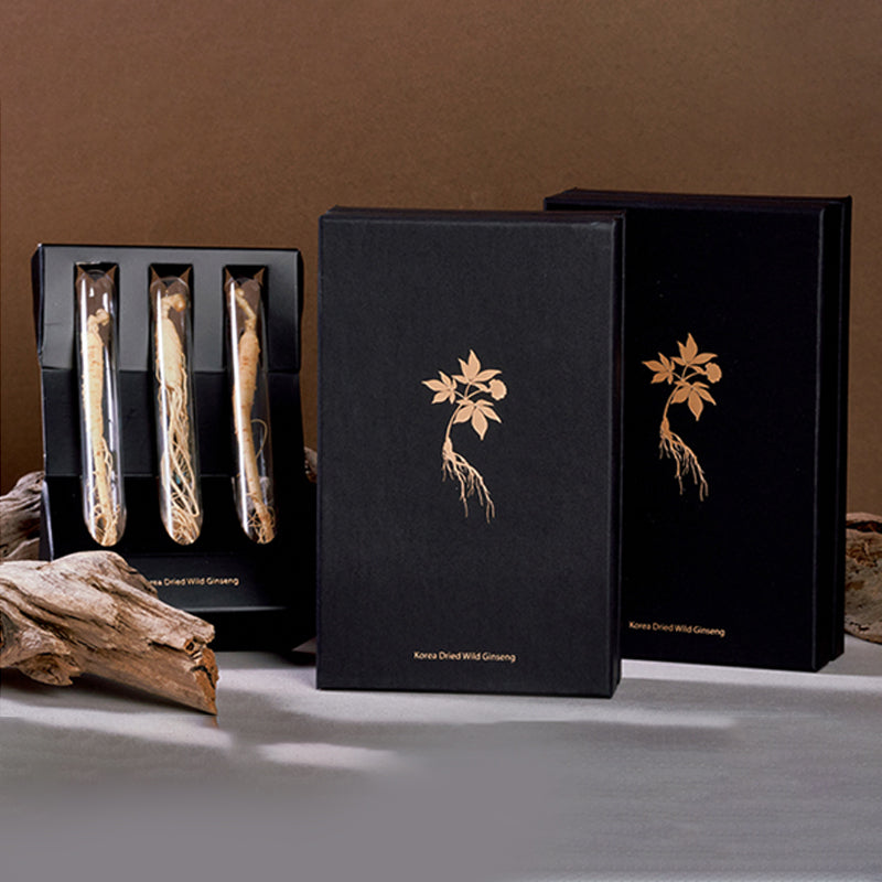 Hwarak Ginseng, 5-Year-Old Dried Wild Ginseng from Pyeongchang, Gangwon-do (Select Option)