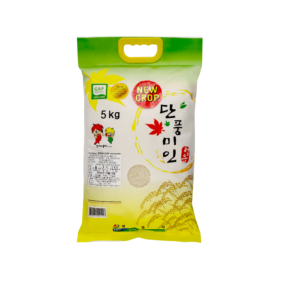 Jeongeup Nonghyup - Danpungmiin Sindongjin Rice 5kg <br/>Milling Date: August 30, 2024