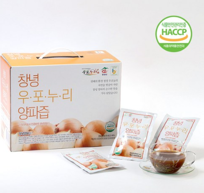 Changnyeong Upo Nuri Onion Juice 100ml * 50 pouches (Limited to 1 per order)