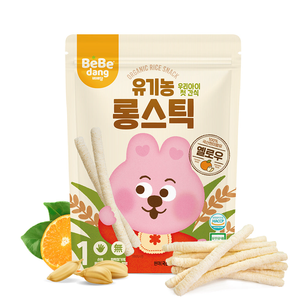 베베당 - 유기농 롱스틱 옐로우 30g