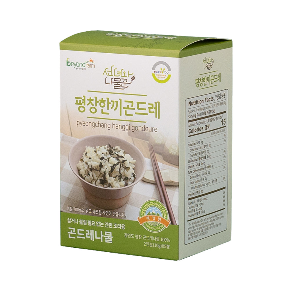 평창팜 - 평창 한끼곤드레 50g (10g x 5봉)
