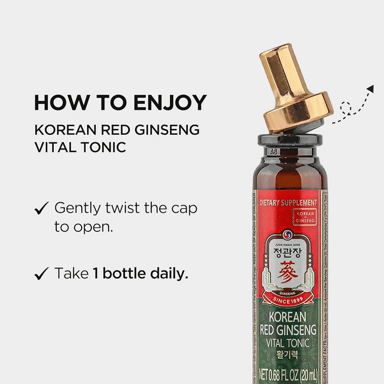 Cheong Kwan Jang Vital Tonic Hwalgi-ryeok (20ml x 10 bottles)