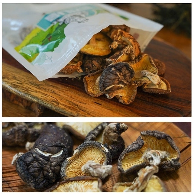 100g of pristine Jeju dried shiitake mushrooms