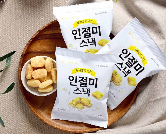 Sinhwadang - Korean Rice Injeolmi Snack 28g x 20 pieces