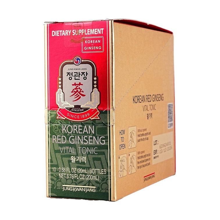 Cheong Kwan Jang Vital Tonic Hwalgi-ryeok (20ml x 10 bottles)