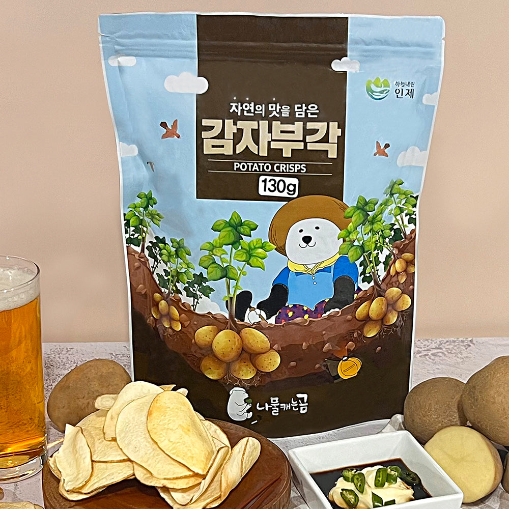 Namul-chaeneun Gom - Domestic Glutinous Rice Potato Chips 130g