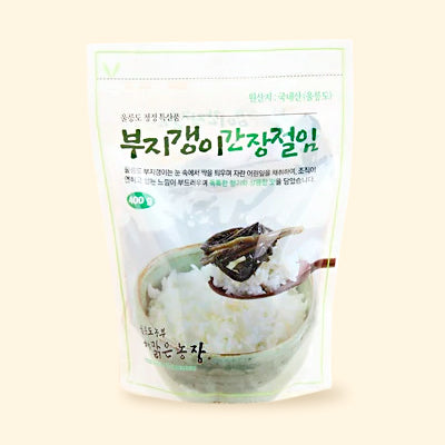 400g of Ulleungdo bujigaengi pickled in soy sauce