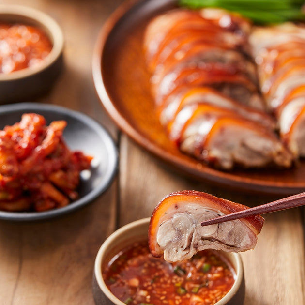 [MILLS EXPRESS] Braised Boneless Pork Hock Slice (Jokbal) 1lb Seoul Mills