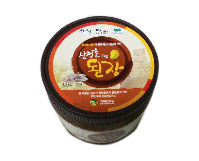 산청 한식 촌된장 1kg </br> 유통기한 : 2025년 1월 9일
