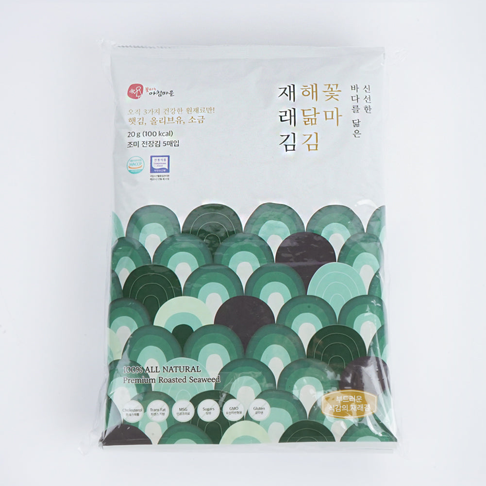 Kkotma - Haedam Gim Traditional Laver 20g (5 sheets) x 4 packs