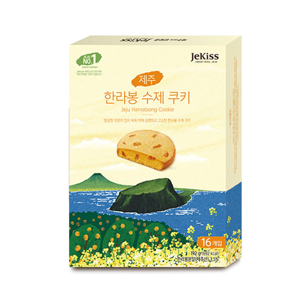 Jejudoda - Jeju Hallabong Handmade Cookies (12g x 16ea)