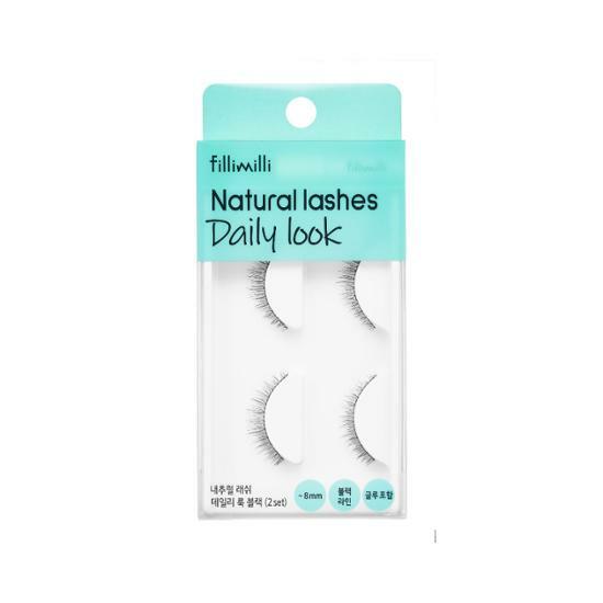 Fillimilli Natural Lash Daily Look Black (2 Pairs)