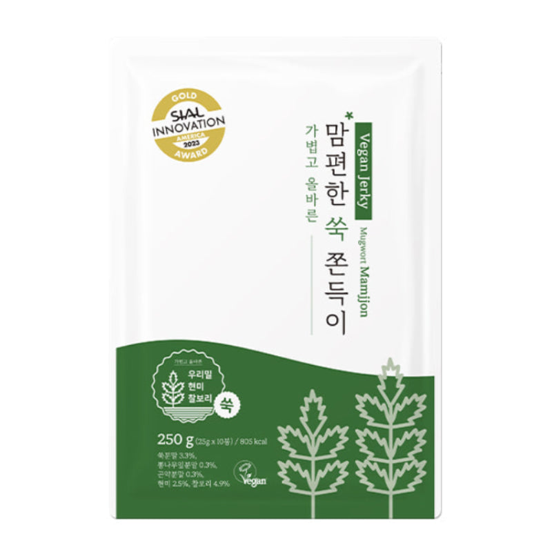 MAMMA RECIPE Mugwort Mamjjon - Korean Snack Jjondigi (25g x 10 individual packs) 250g