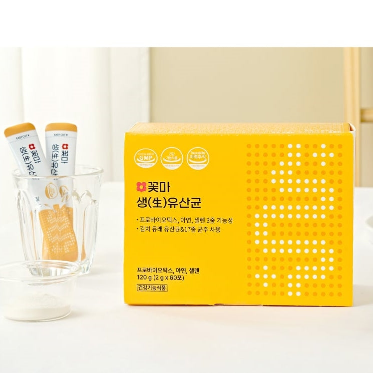 Kkotma Live Probiotics 60 packets * 3 boxes (3-month supply)