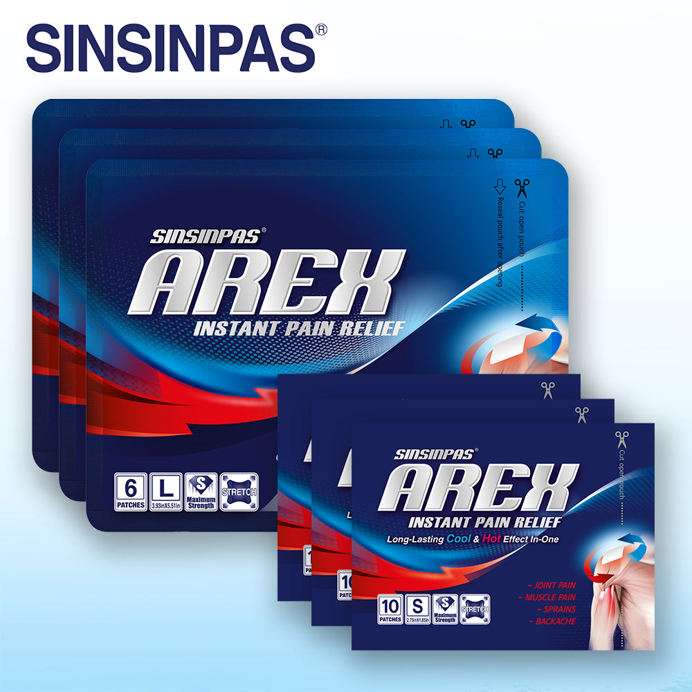 Shinshinpas VALUE PACKAGE (AREX Large, Small + 2 Extra Arex Medium Sheets)