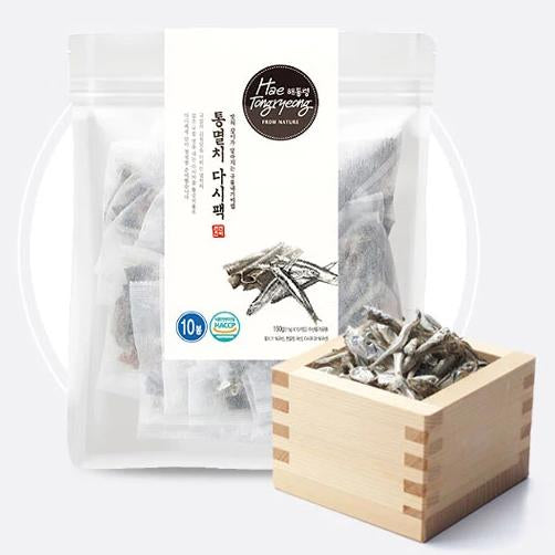 Dried Anchovies Dashi Soup Base 150g (15g x 10 Pack) EXP. DATE 04/11/ Seoul Mills