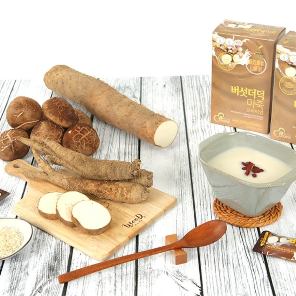 Premium Mushroom Bonnet Bellflower Root & Yam Porridge 30g x 32 packets