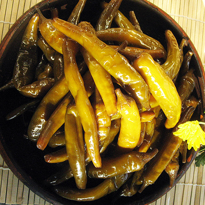 CheongyangGol Pickled Chili Pepper (Slightly-Spicy) 500g