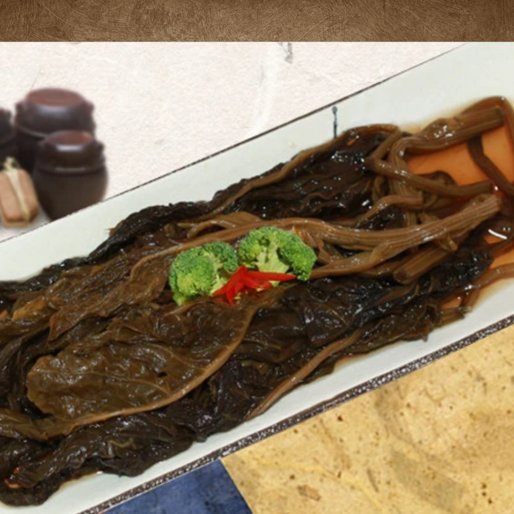 Four Seasons Pickled Gondre (Korean Thistle) 300g