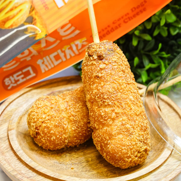 MILLS EXPRESS] Twist Corn Dogs with Cheddar Cheese 80g X 5EA