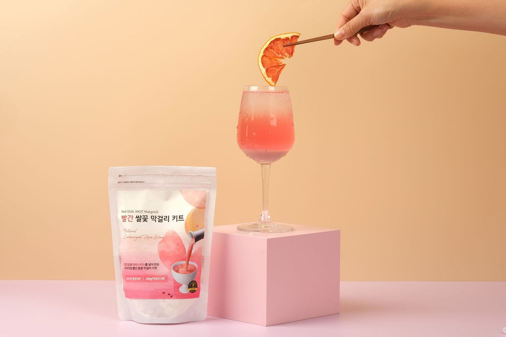 RED SSAL KKOT DIY Korean Rice Wine Kit 280g