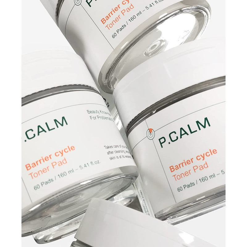 *50% OFF* P.CALM Barrier_Cycle Toner Pad  5.41 fl.oz. (60Pads)