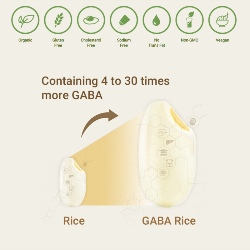 [SEPARATE FREE SHIPPING] Haenam Organic GABA White Rice 4kg x 4 bags (Milled Date: 11/06/2023 )