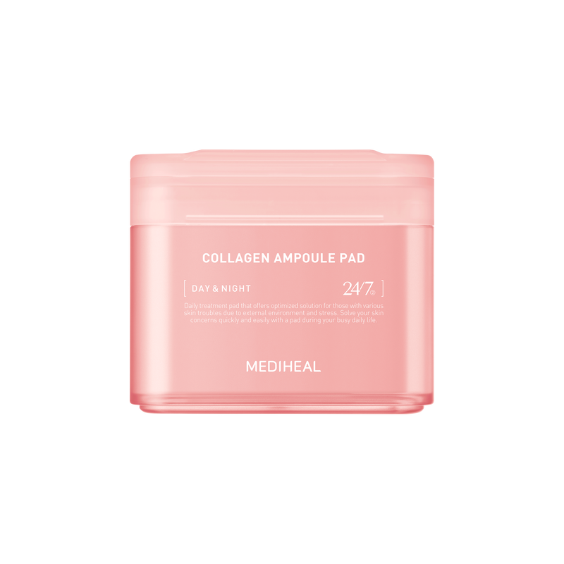MEDIHEAL Collagen Ampoule Pad (100 Pads)