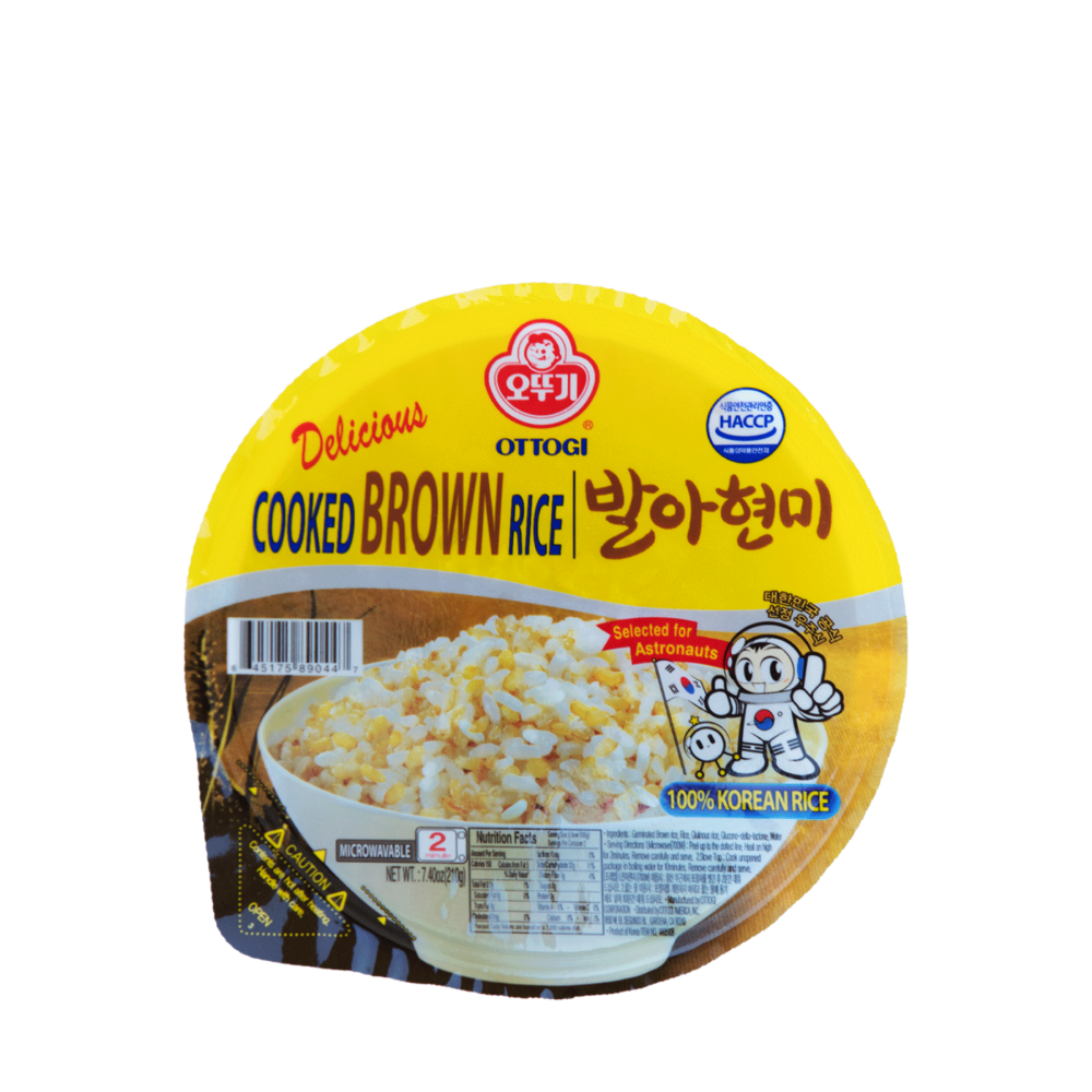 Ottogi Deliciously Cooked Brown Rice 210g x 3 packs
