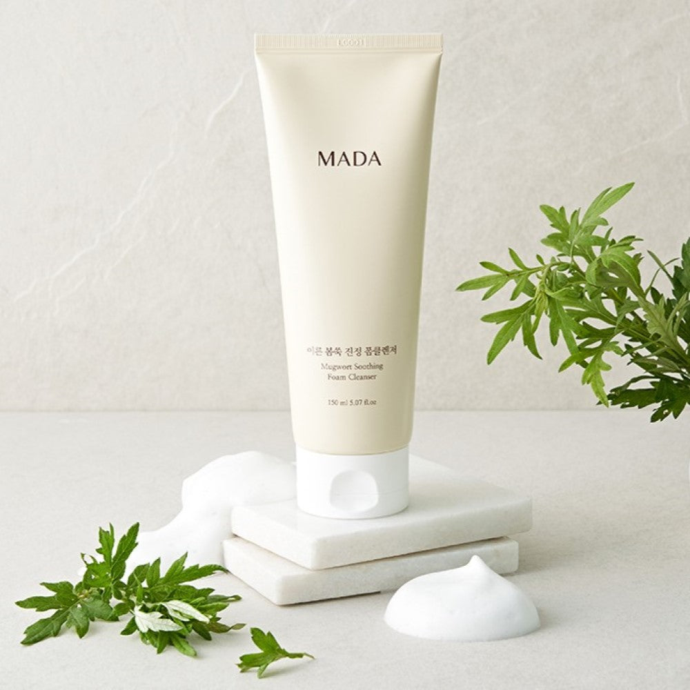 MADA Mugwort Soothing Foam Cleanser 150ml (5.07 fl. oz)