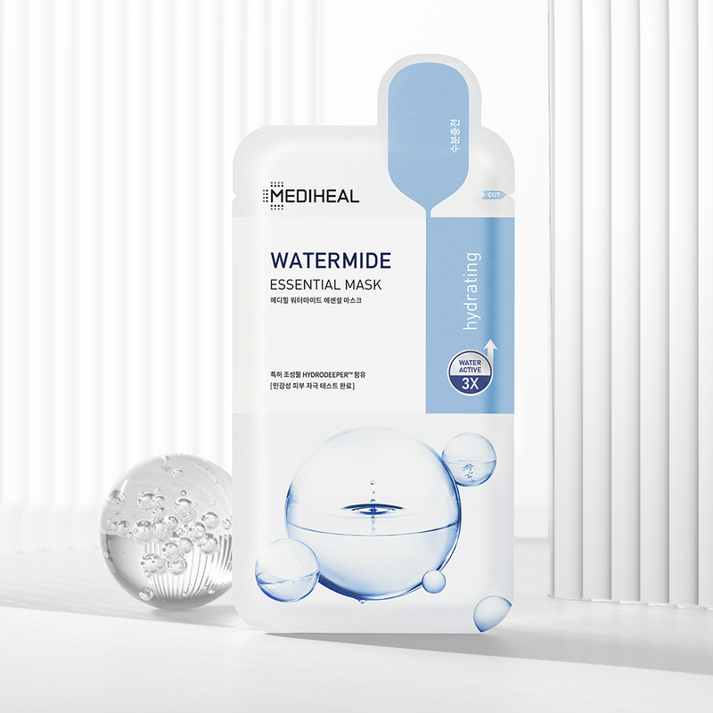 MEDIHEAL Watermide Essential Mask (10 Sheets)