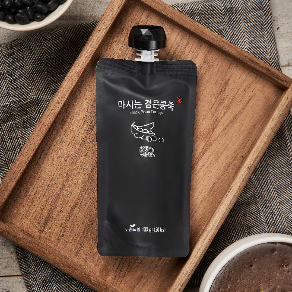 Dooson Food Korean Black Bean Porridge 130g (7 Packs)