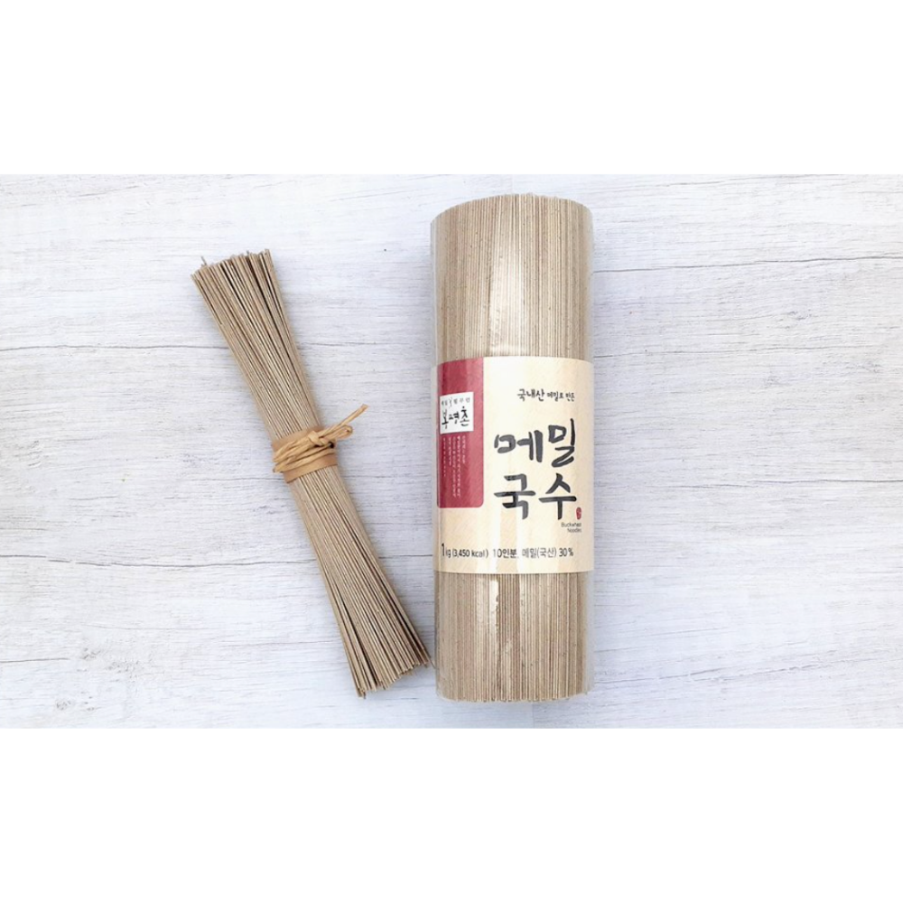 Gangwondo Buckwheat Noodles 1kg (Roll Type)