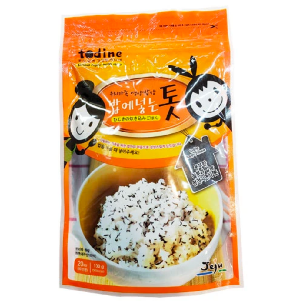 Korean Hijiki Seaweed (Tot) for Rice 100g