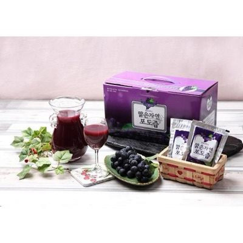 100% Youngdong Campbell Early Grape Juice 110ml x 30 Packs per Box (EXP.DATE:11/28/2023)