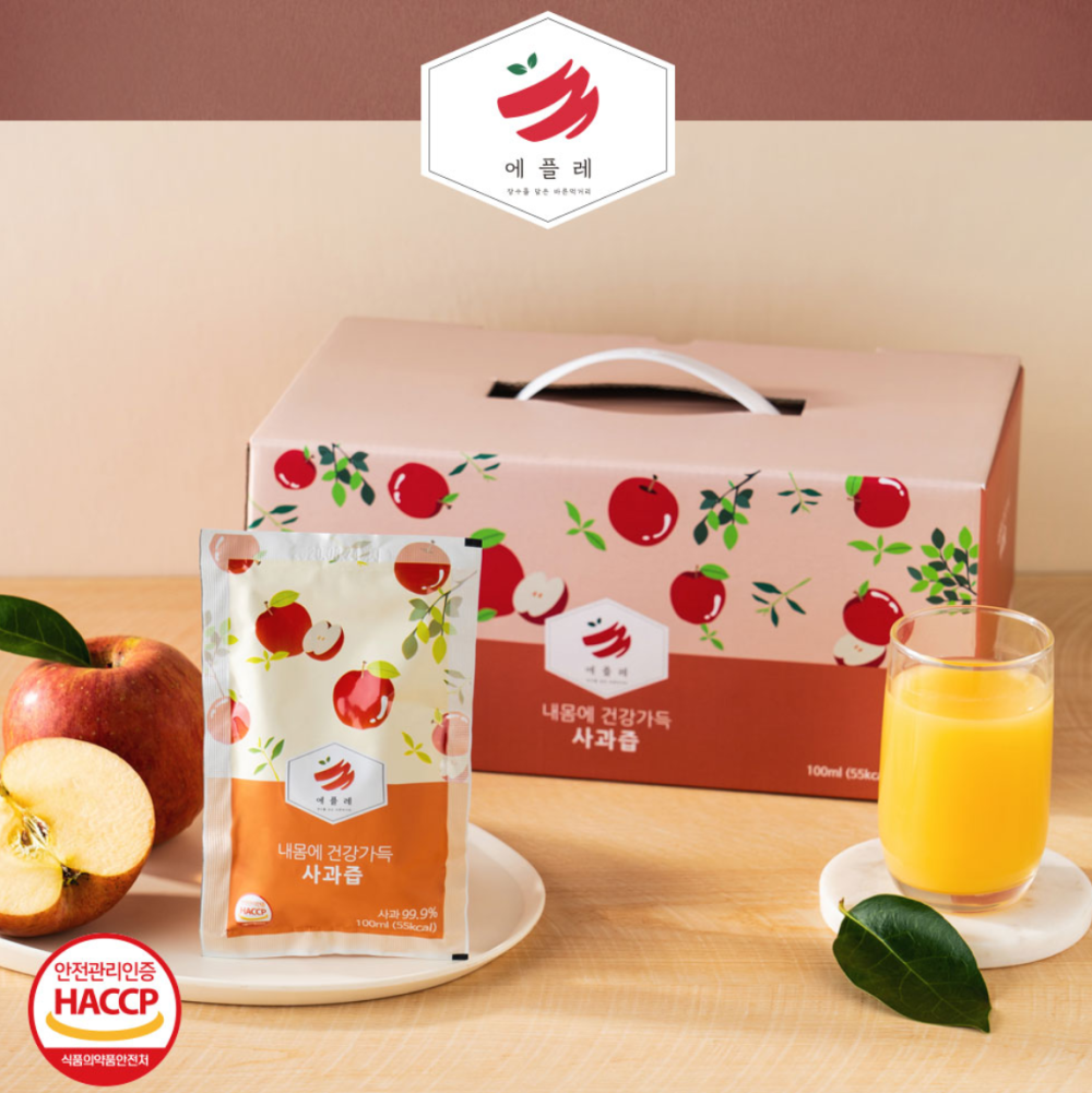 APPLEI Apple Extract Juice 100ml x 30 packs