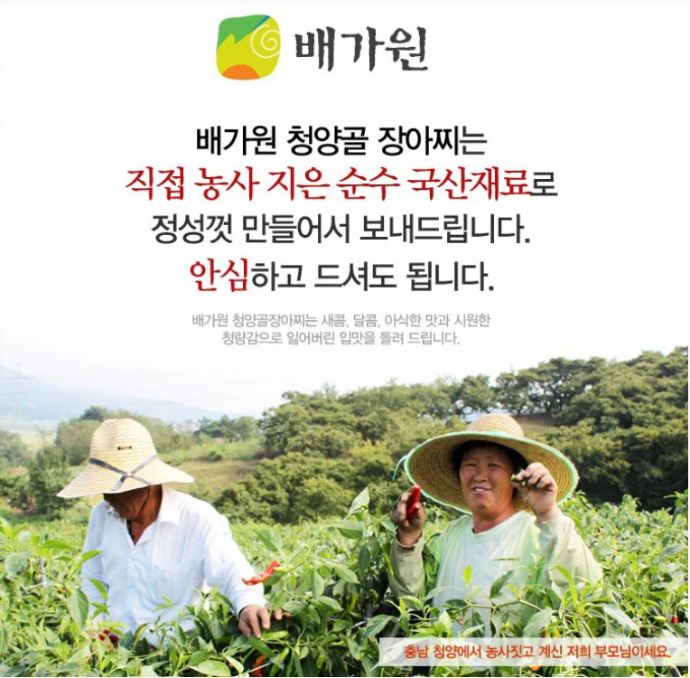 CheongyangGol Seasoned Pickled Radish 500g