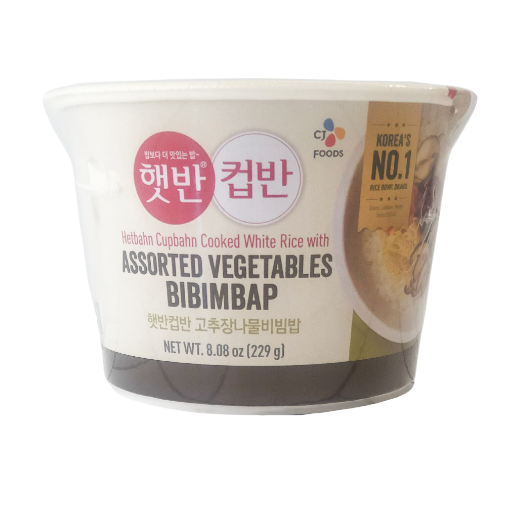 CJ Foods Assorted Vegetable Bibimbap Rice Bowl
