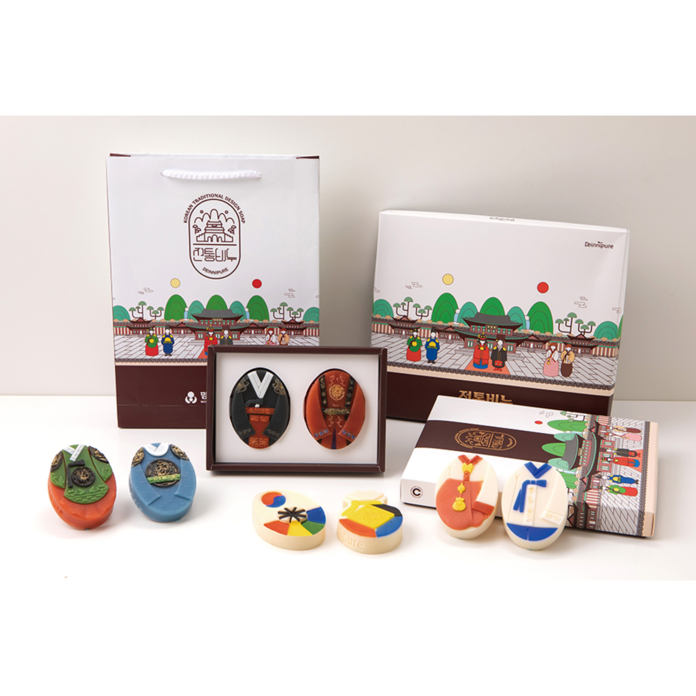 Handmade Natural Soap Art - Korean Traditional Design